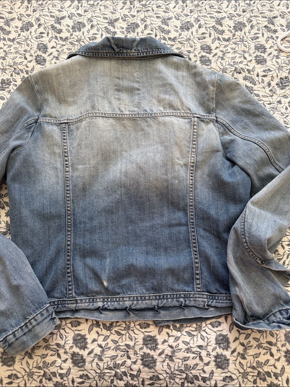 J. Crew Light Wash Denim Jacket - Small - Picture 7 of 7